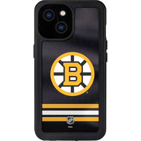 NHL Boston Bruins Home Jersey iPhone 15 Waterproof Case
